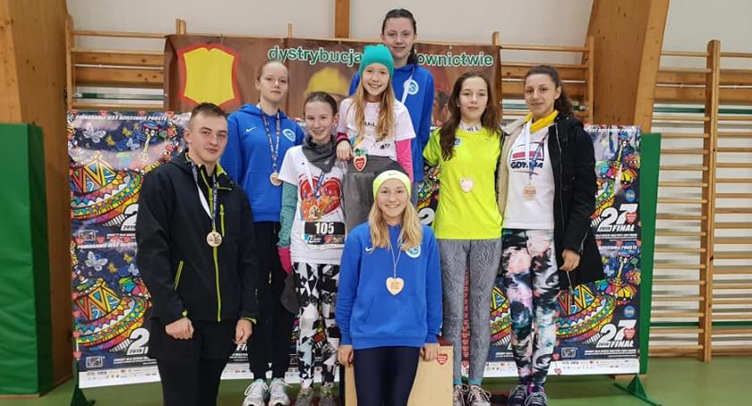 Zawodnicy MKP Szczecinek na Biegu dla WOŚP