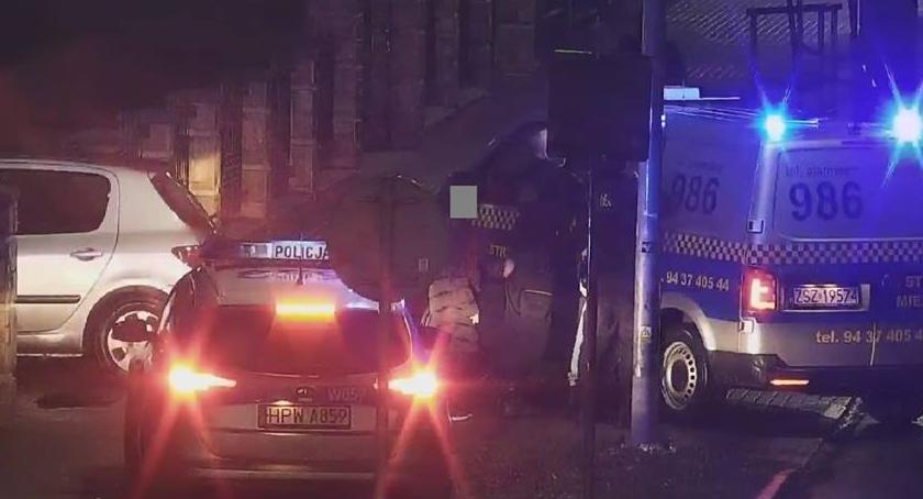 Pił i podjechał samochodem prosto pod lokal
