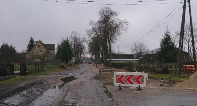 Przebudowa drogi w Drzonowie