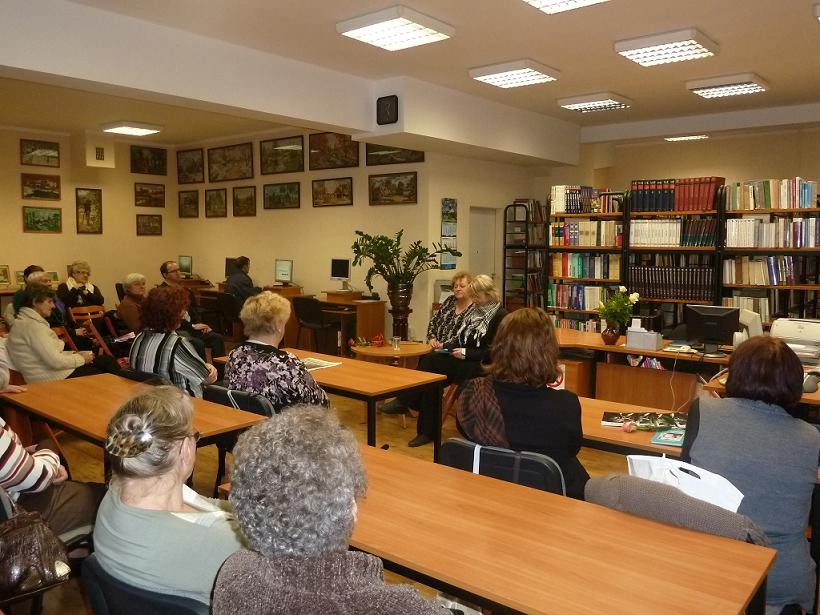Wieczór z wierszem - spotkanie z Krystyną Mazur