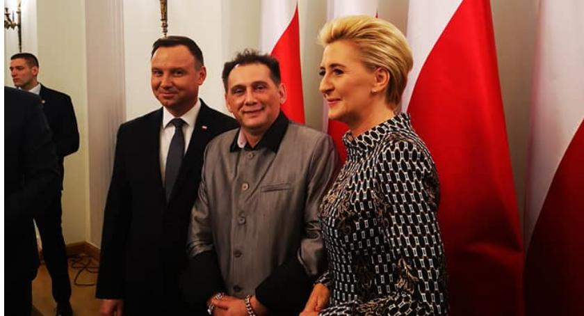 Bogdan Trojanek w Pałacu Prezydenckim