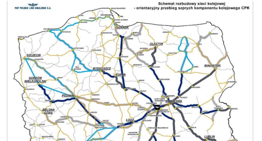 Jak już powstanie, będziemy ważniejsi od Piły! Do CPK torami przez węzeł Szczecinek