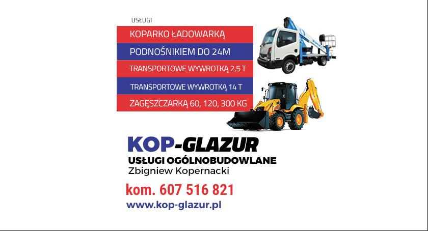 Usługi koparkowe i transportowe!