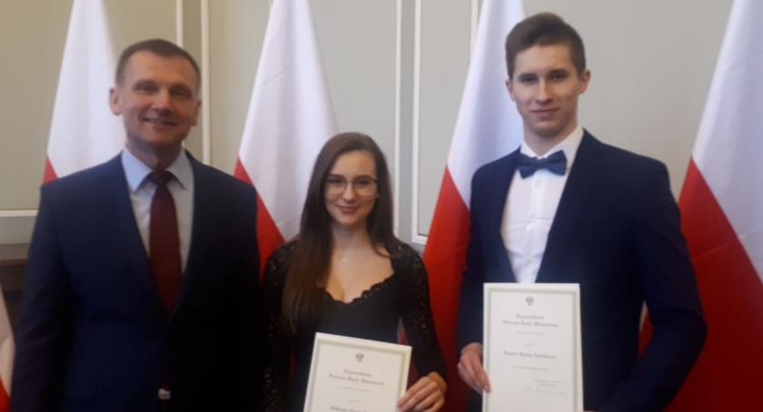 Stypendyści Prezesa Rady Ministrów z Zespołu Szkół Nr 6 im. St. Staszica w Szczecinku