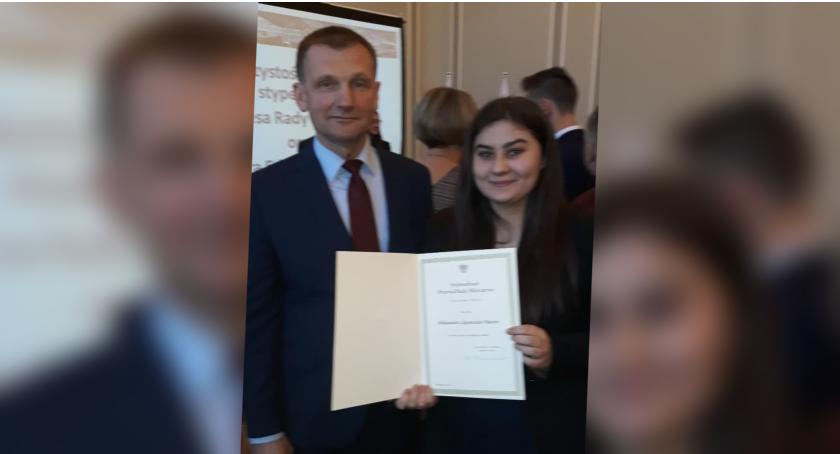 Aleksandra Mazur z ZS nr 7 w Białym Borze ze stypendium Prezesa Rady Ministrów