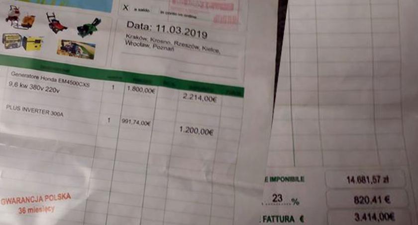 Pan kupić ty ode mnie agregat, bo samolot odlatuje. Uwaga na oszustów! 