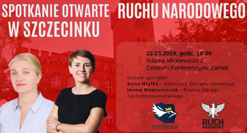 Wybory do europarlamentu. Ruch Narodowy zaprezentuje swój program w Szczecinku