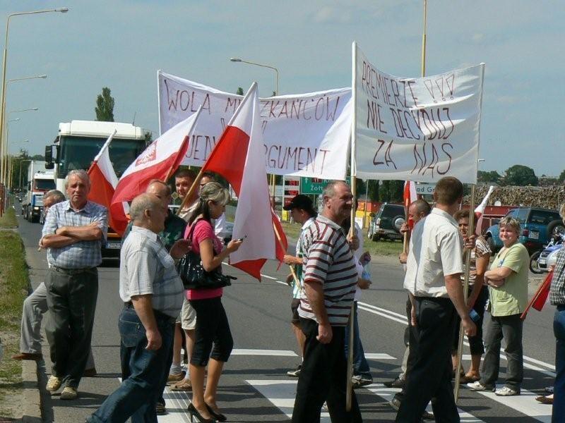 Terra będzie blokować krajową 11? Burmistrz odmawia prawa demonstracji
