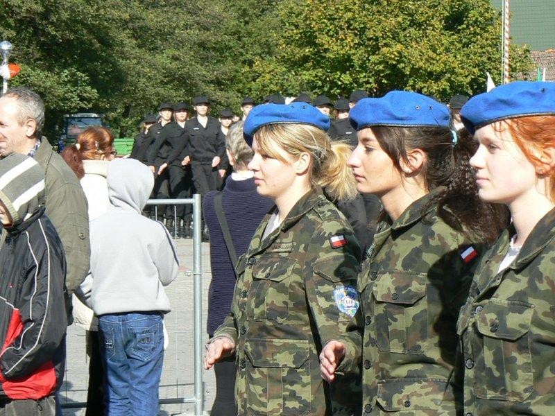 Uroczystość w Białym Borze - ślubowali przyszli żołnierze i policjanci