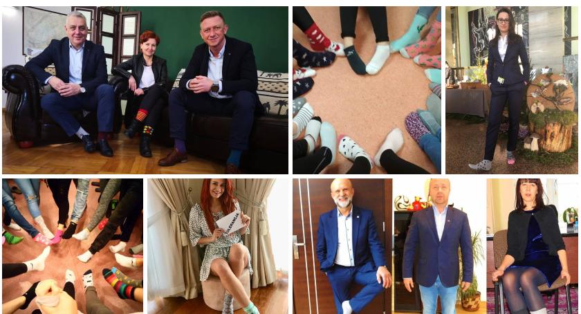 Niepasujące skarpety - obowiązkowe! Światowy Dzień Zespołu Downa w Szczecinku