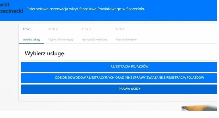 Od poniedziałku na rejestrację pojazdu będzie można umówić się przez internet