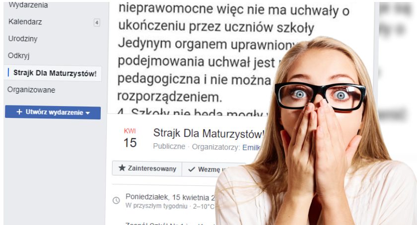 Strajk wśród szczecineckich maturzystów już w poniedziałek? “Chcemy ukończyć szkołę”