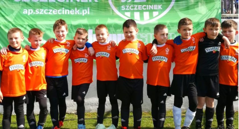 Drużyna U-8 Akademii na Pucharze Tymbarku
