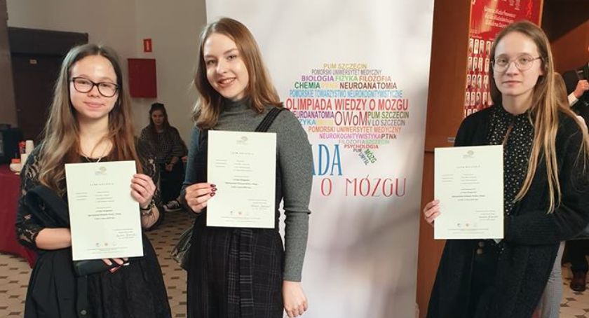 Uczennice I LO z sukcesami na Olimpiadzie Wiedzy o Mózgu