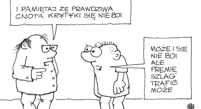 Rzeczywistość w krzywym zwierciadle, czyli aktualności wg Macieja Gacy