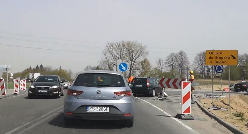 Ruszył objazd ul. Słupskiej. Szczecinek oddalił się o kilka kilometrów