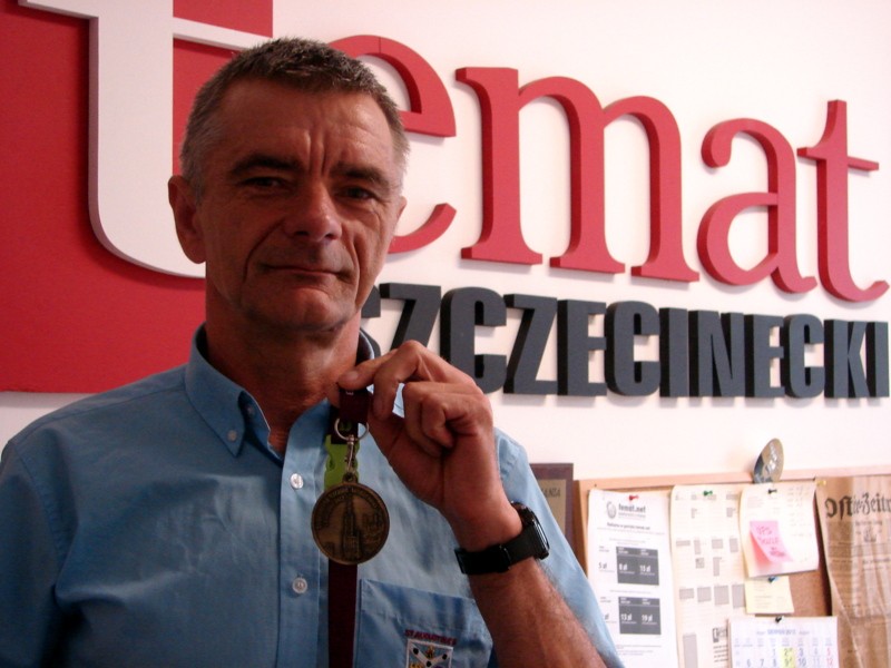Andrzej Kowal na gdańskim Maratonie Solidarności