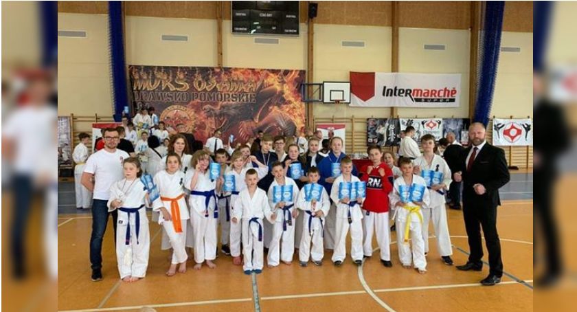 16 medali karateków ze Szczecinka na zawodach w Drawsku Pomorskim