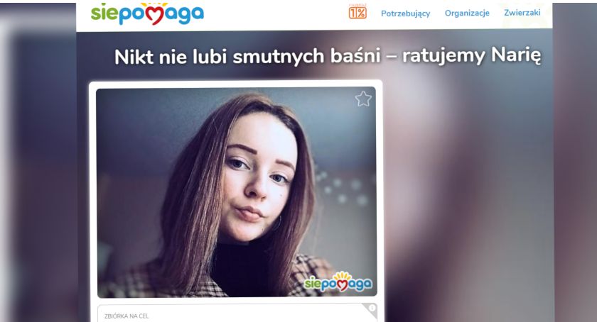 Zbiera na kolejne miesiące życia. Naria prosi o wparcie na leczenie