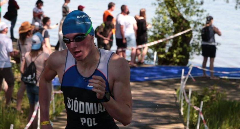 Igor Siódmiak najlepszy podczas Triathlon Sieraków