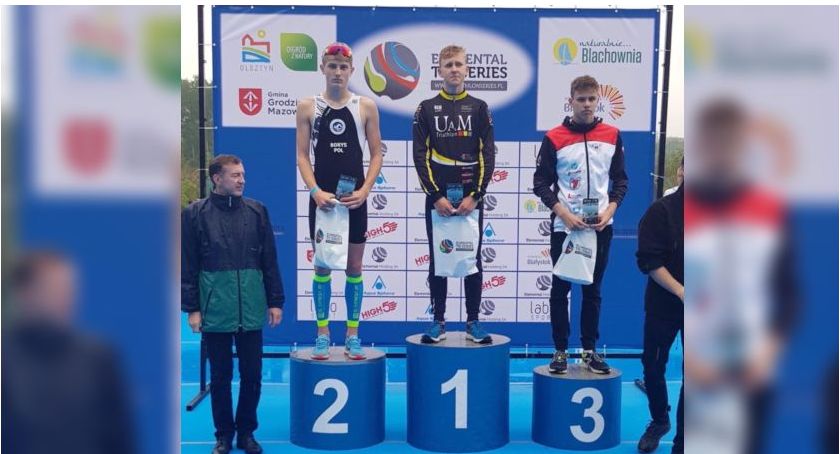 Antoni Borys najlepszy na Pucharze Polski w triathlonie