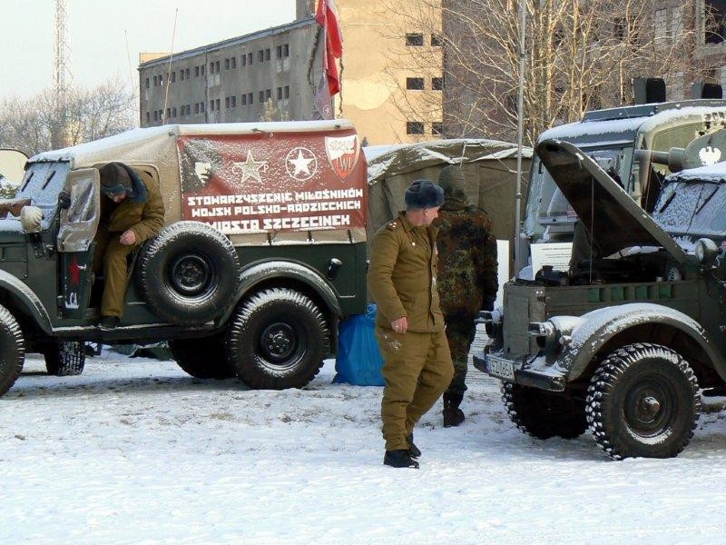 Zimowy zlot militarny w Bornem. Poligon dla twardzieli