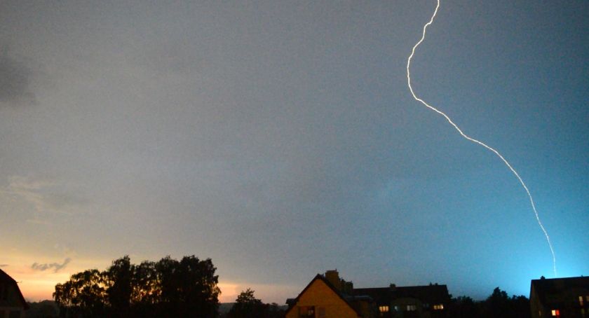 To była burzowa noc w Szczecinku i w regionie