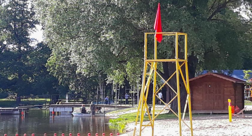 Bakterie kałowe na plaży wojskowej w Szczecinku. Kąpielisko nadal zamknięte