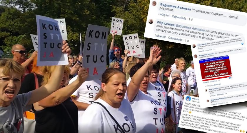 Wizyta Prezydenta RP w Szczecinku. Przeciwnicy planują „tradycyjne powitanie”, lecą inwektywy