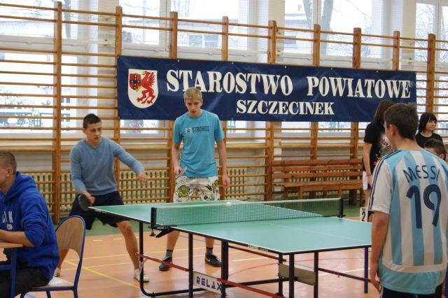 Tenis stołowy szkół ponadgimnazjalnych