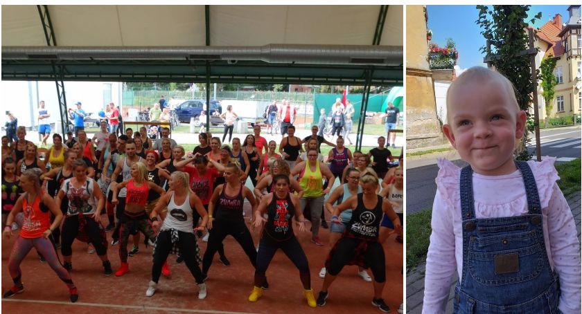 Charytatywna zumba dla Amelki. Każdy będzie mógł pomóc 2-letniej dziewczynce