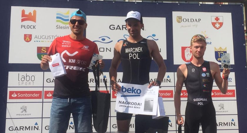 Garmin Iron Triathlon w Elblągu: Igor Siódmiak na trzecim miejscu