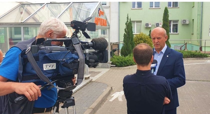 Rozmawiali o sytuacji szpitala