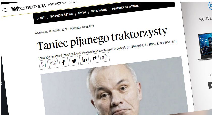Taniec pijanego traktorzysty. Na przykładzie Szczecinka o podziale Polski w „Rzeczpospolitej” 