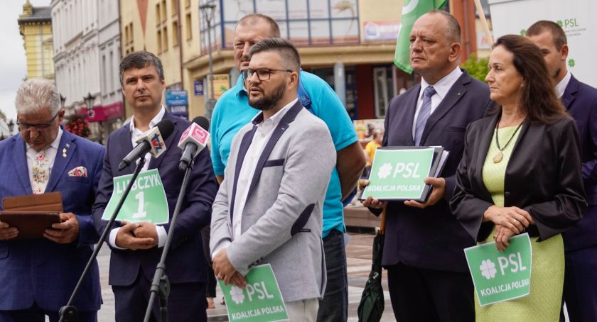 Gotowi do startu w wyborach. Kandydaci PSL-KP zaprezentowali się w Szczecinku  
