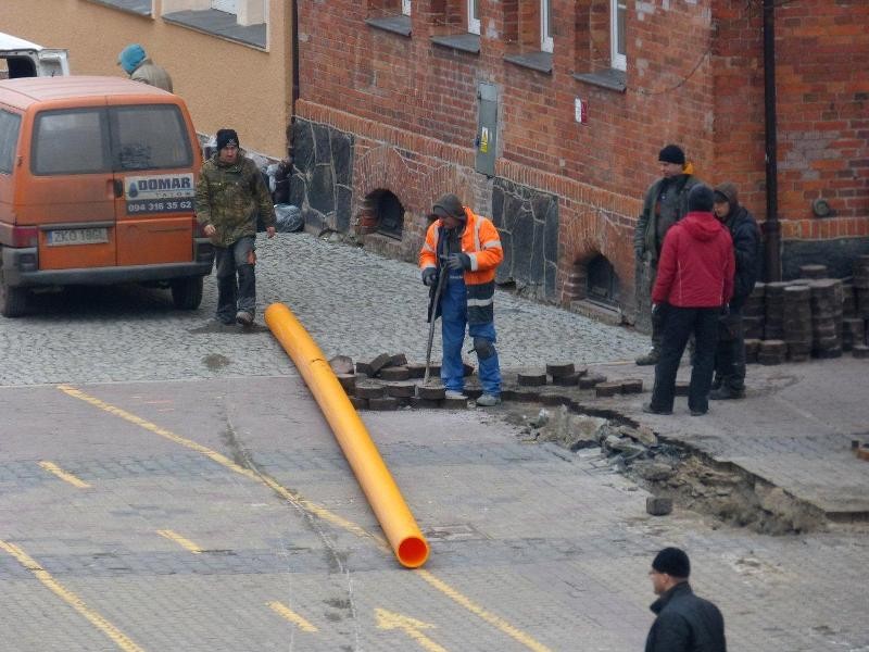 Deptak rozkopany do sylwestra