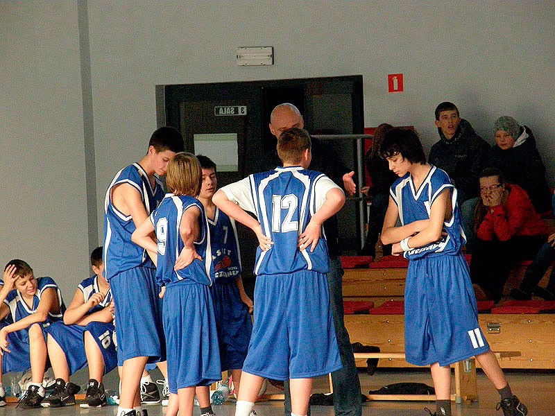 Przegrane koszykarzy UKS Basket