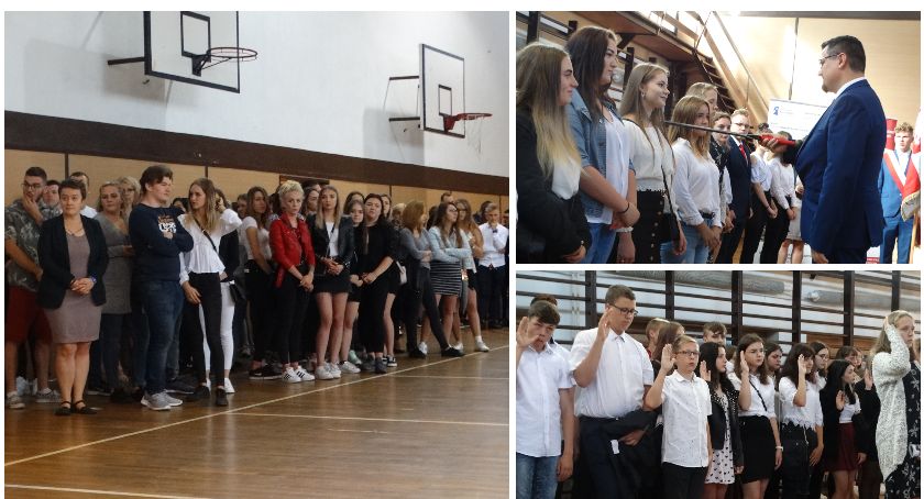 W Szczecinku rozpoczął się rok szkolny 2019/2020. Tłumy uczniów w ZS nr 2 