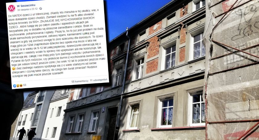 Kłopoty z młodzieżą na Winnicznej. „Palą, przeklinają, obmacują się”