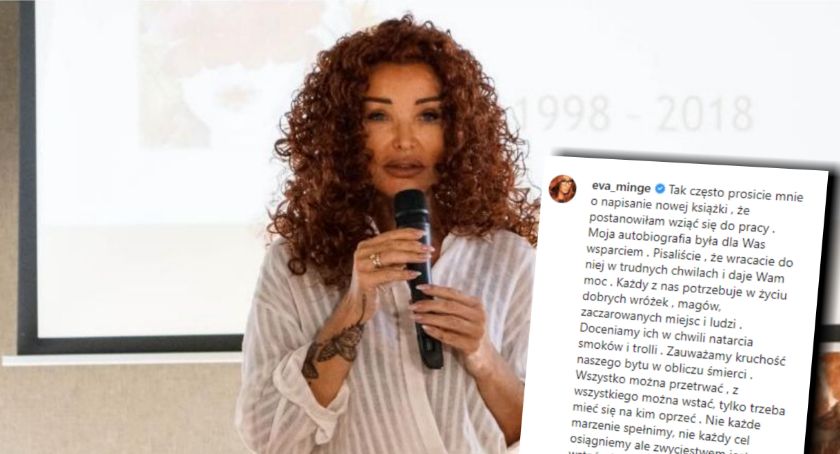 „Jak pokonać smoka”. Ewa Minge napisze nową książkę