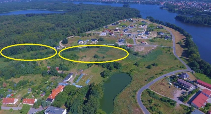 Działki budowlane nad jeziorem Trzesiecko!