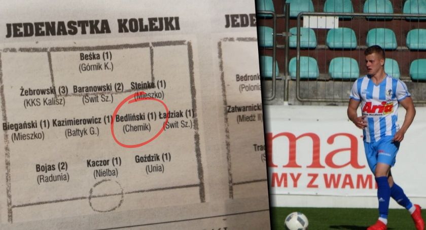Mariusz Bedliński, były zawodnik MKP, w najlepszej jedenastce weekendu