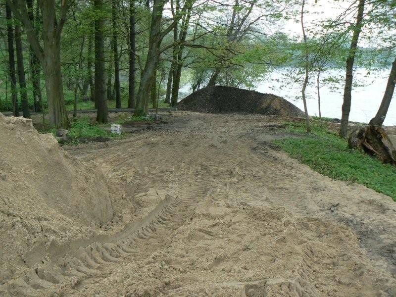 Ścieżka rowerowa w budowie – pod nadzorem archeologa
