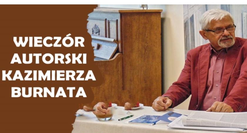 Wieczór autorski Kazimierza Burnata 