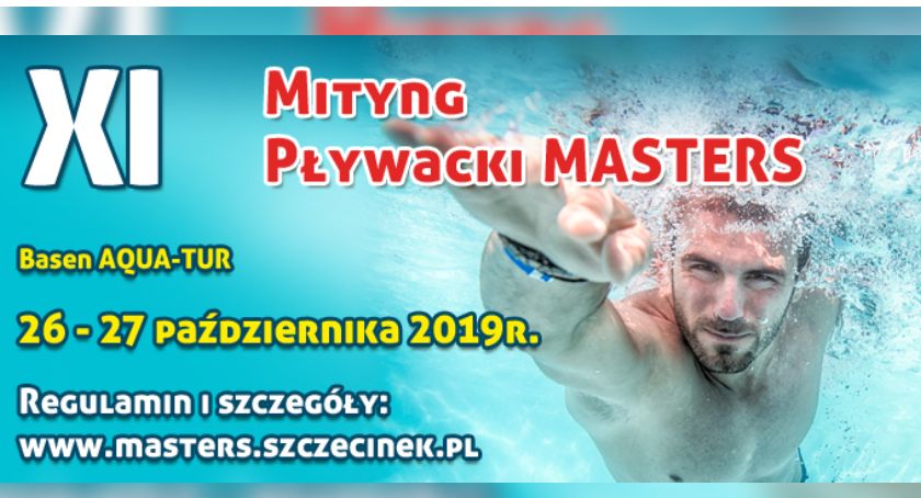 XI. Mityng Pływacki Masters wystartuje w sobotę w Szczecinku