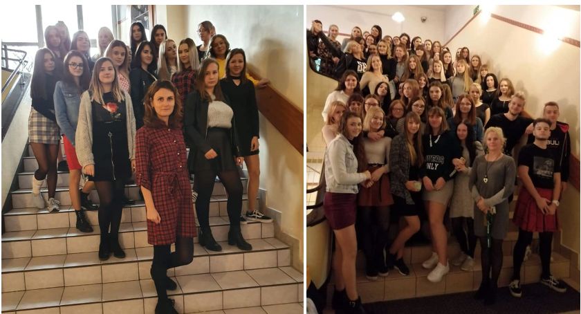 „Dzień Spódnicy” w Zespole Szkół nr 2 w Szczecinku