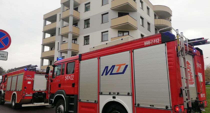 Panika w apartamentowcu w Szczecinku