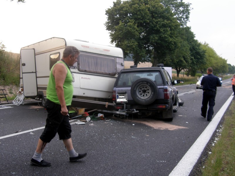 Wypadek na jedenastce, dwa fałszywe alarmy