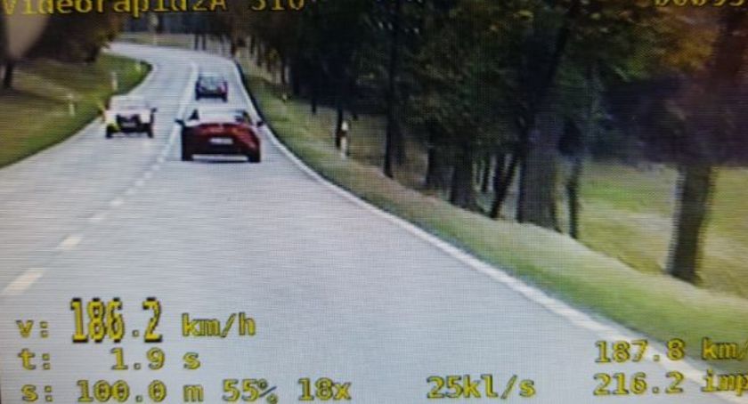 Koło Wierzchowa jechał „tylko” 186 km/h