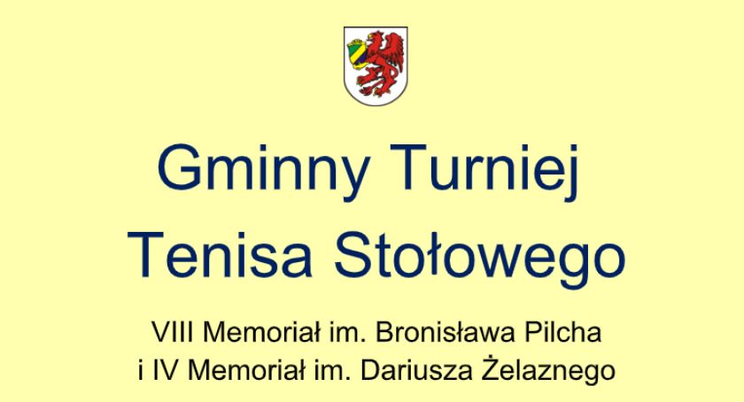 W Żółtnicy zagrają w Gminny Turniej Tenisa Stołowego. Trwają zapisy